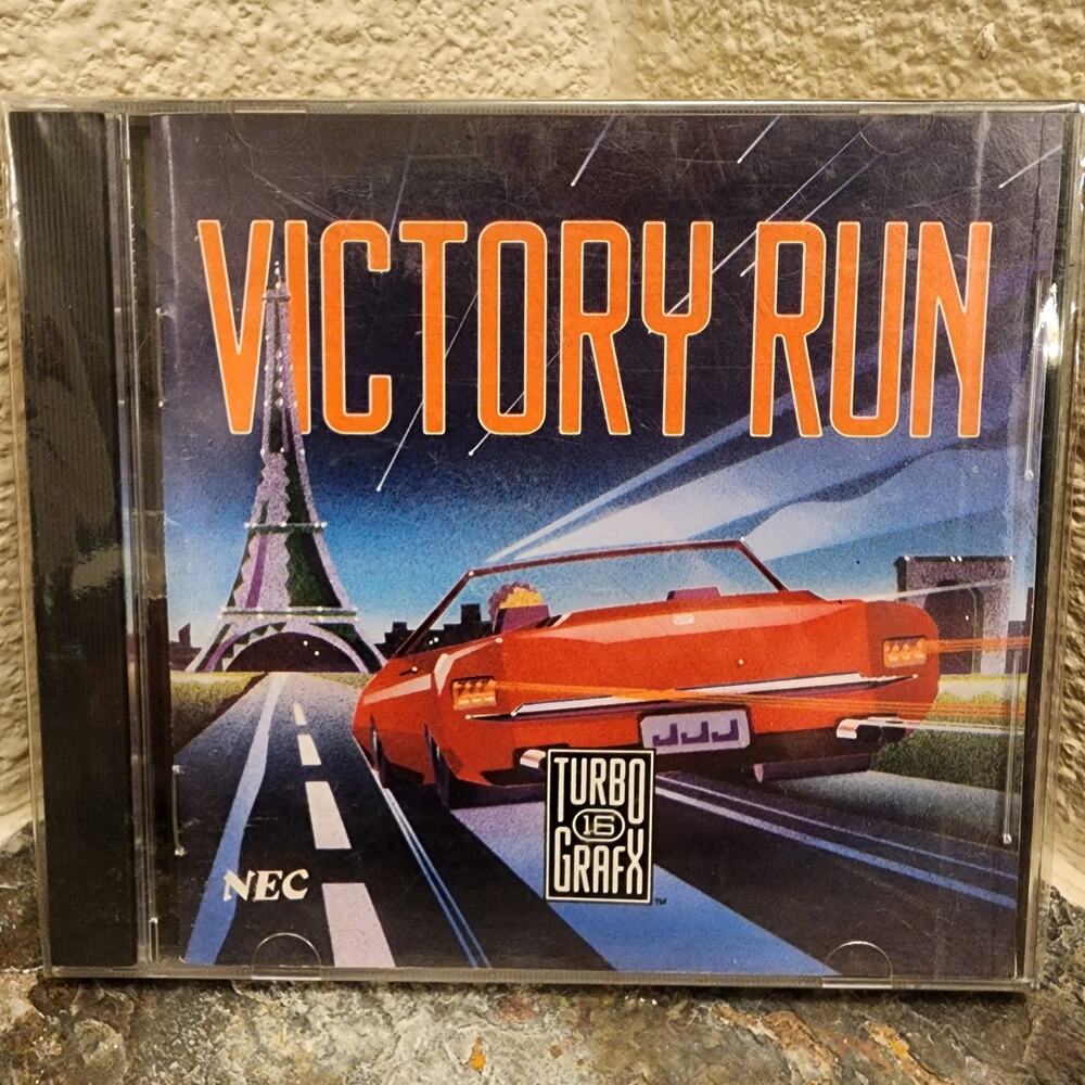Game - Victory Run (CIB) - TurboGrafx-16 - NEC